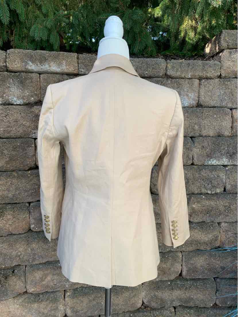 W VERONICA BEARD TAN Size 4 BLZ
