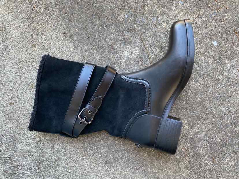 W COACH BK Size 9 BOOT