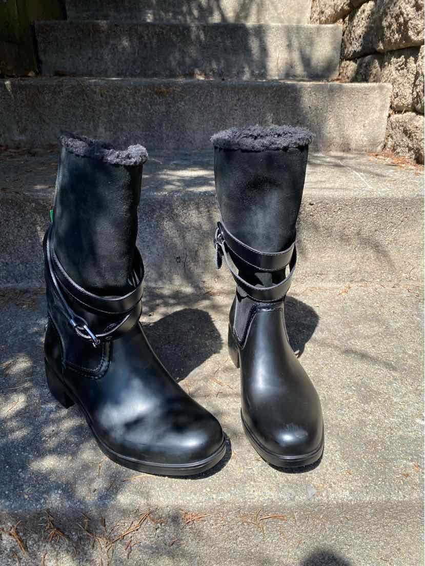 W COACH BK Size 9 BOOT