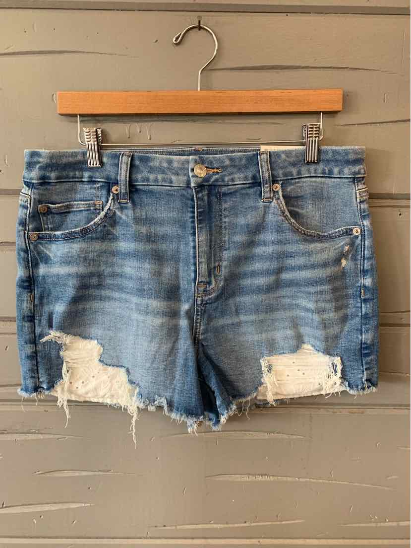 W AMERICAN EAGLE BL Size 14 SHTS