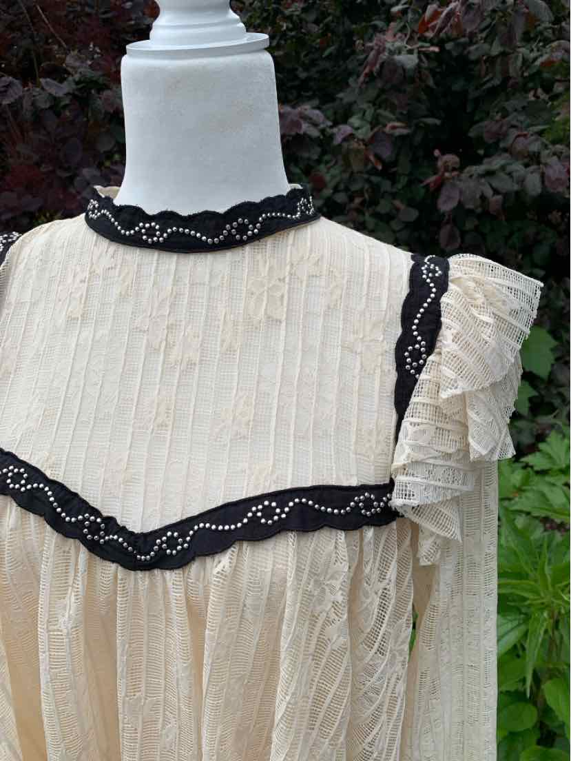 W FREE PEOPLE CR Size SM T