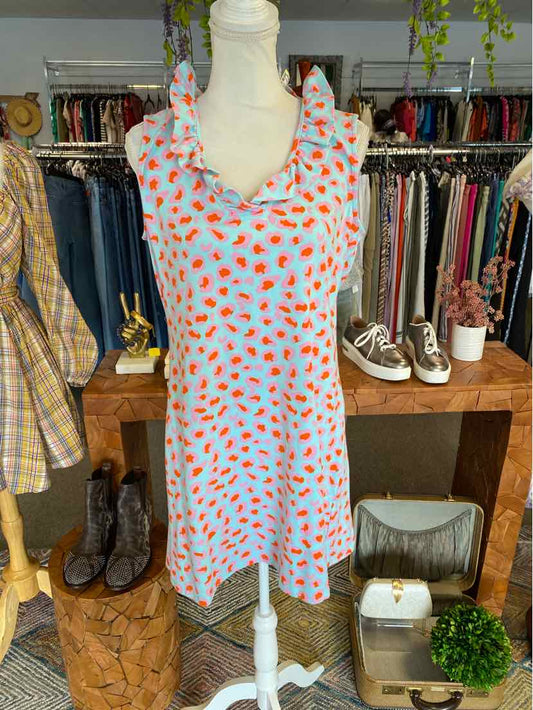 W HALEY AND THE HOUND TEAL Size LG DR