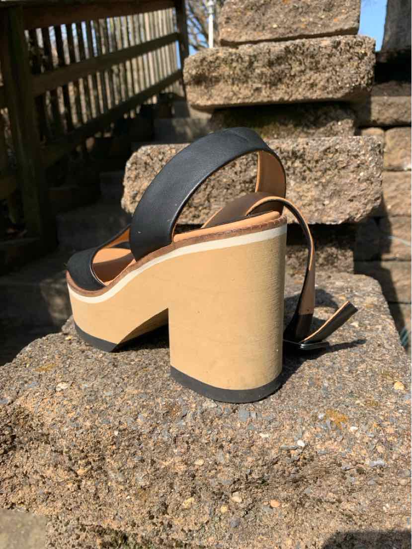 W PALOMA BARCELO BK Size 39 SANDAL