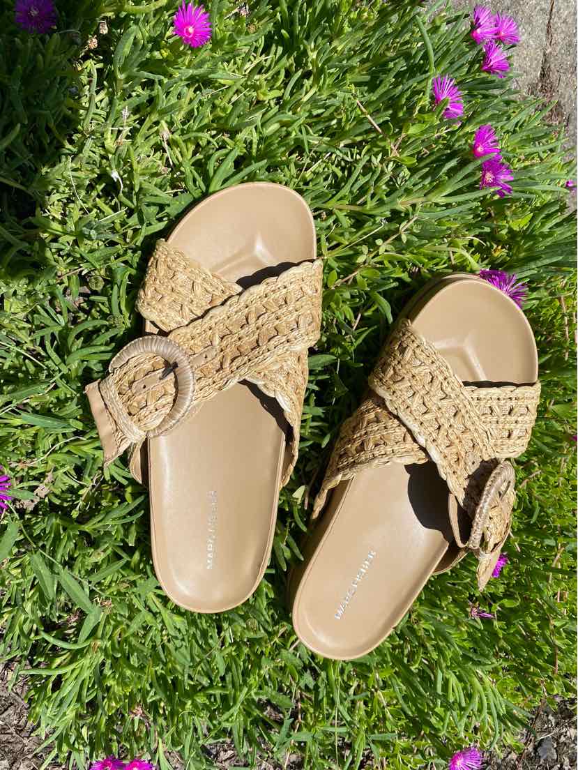 W MARC FISHER TAN Size 8.5 SHOE