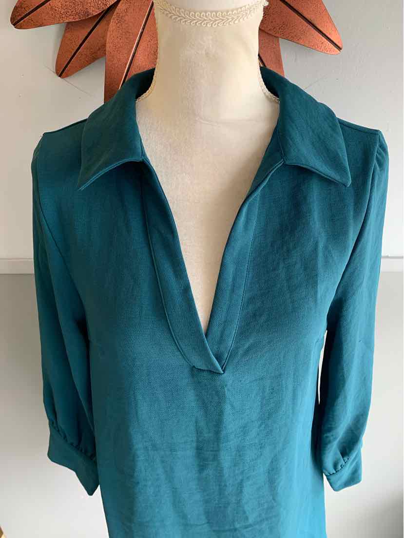 W ZARA TEAL Size SM DR