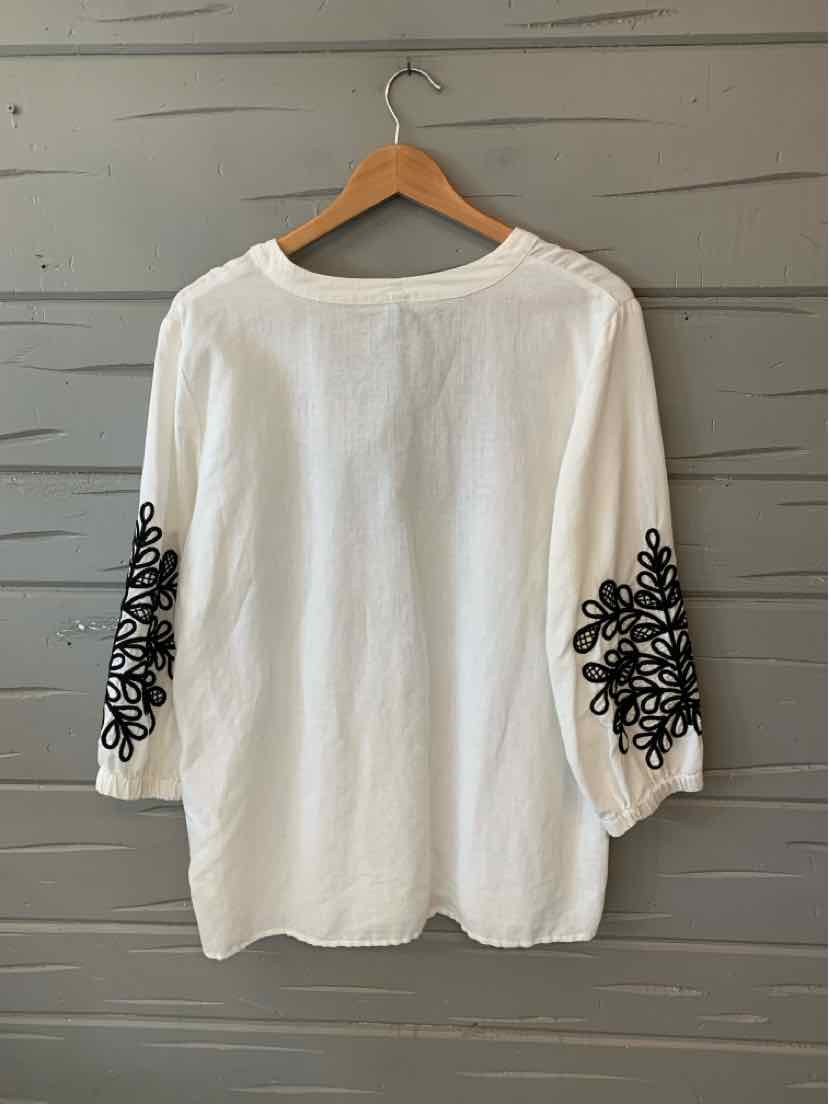 W TALBOTS WH Size LG T