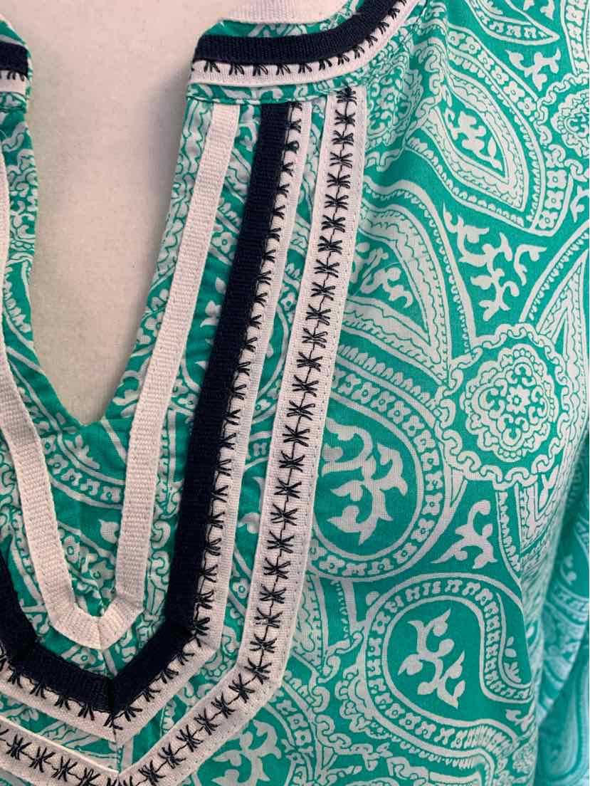 W TALBOTS TEAL Size XL T