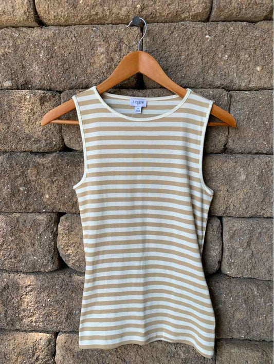 W JCREW TAN Size SM T