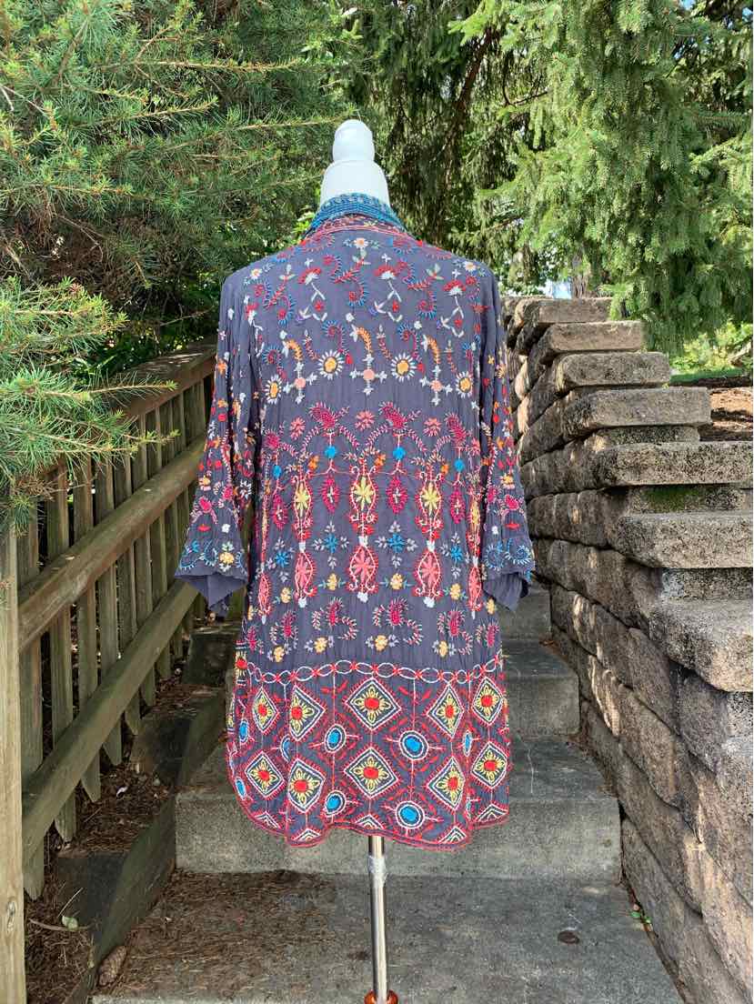 W JOHNNY WAS BL Size XS T