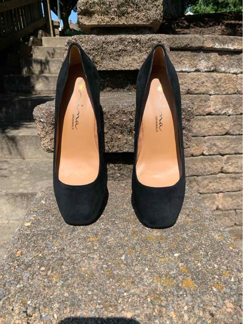 W NINA BK Size 9 SHOE