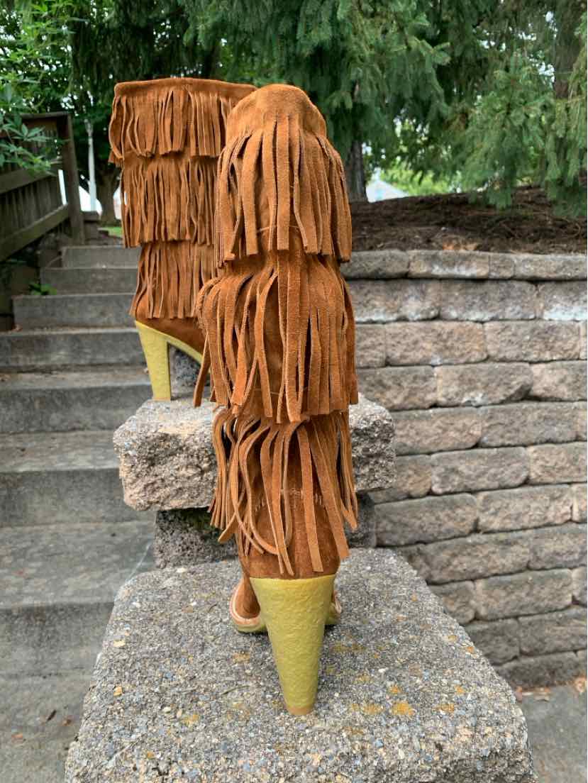 W MICHAEL KORS BR Size 8 BOOT
