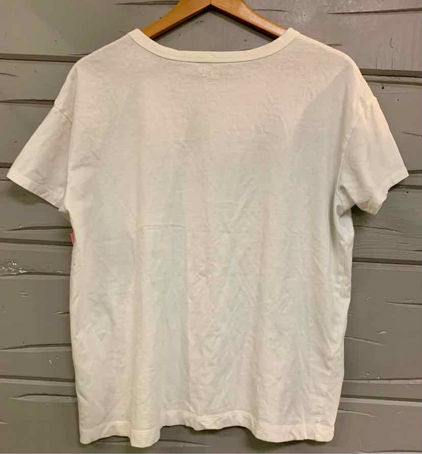 W OLD NAVY WH Size LG T