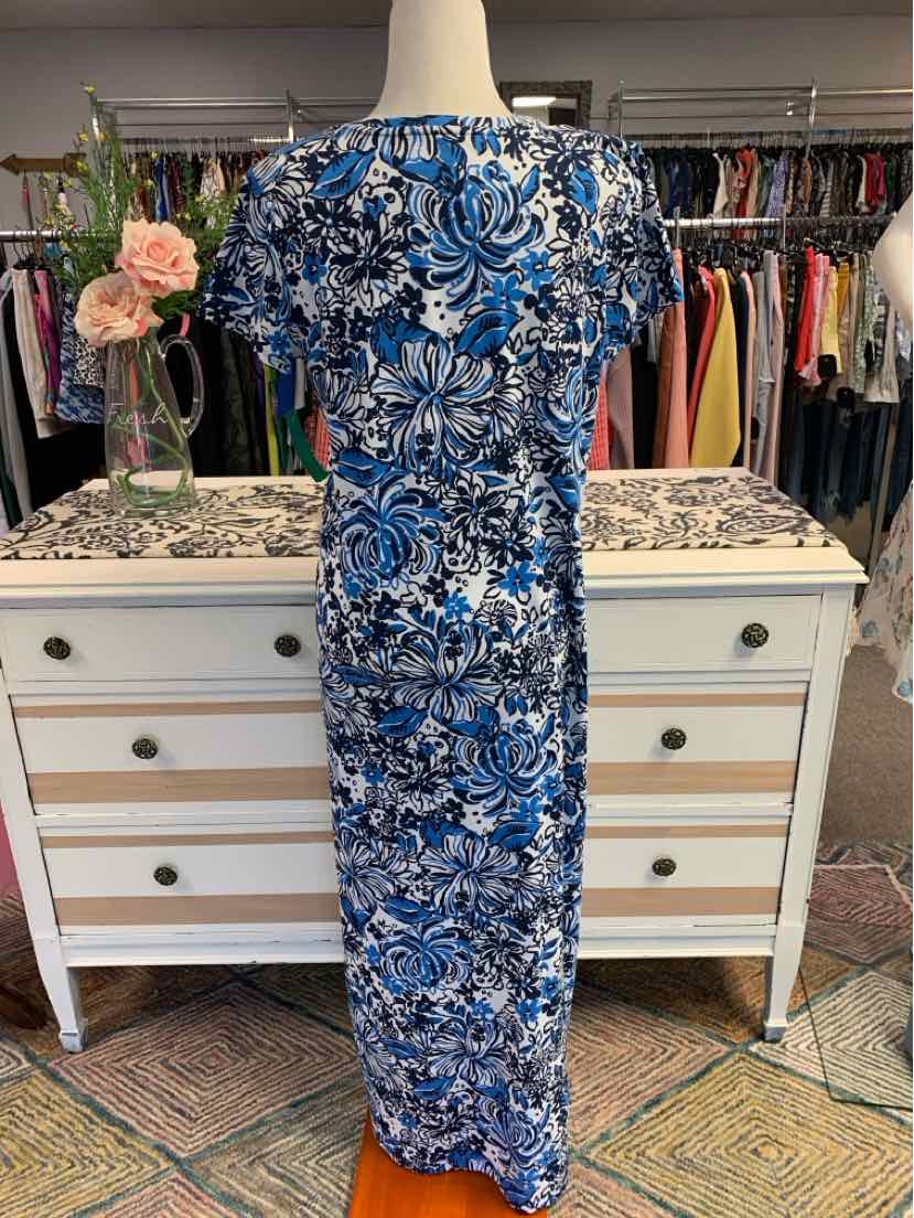 W LILLY PULITZER BL Size LG DR