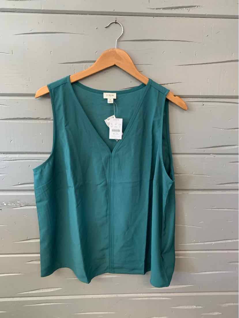 W J CREW TEAL Size XL T