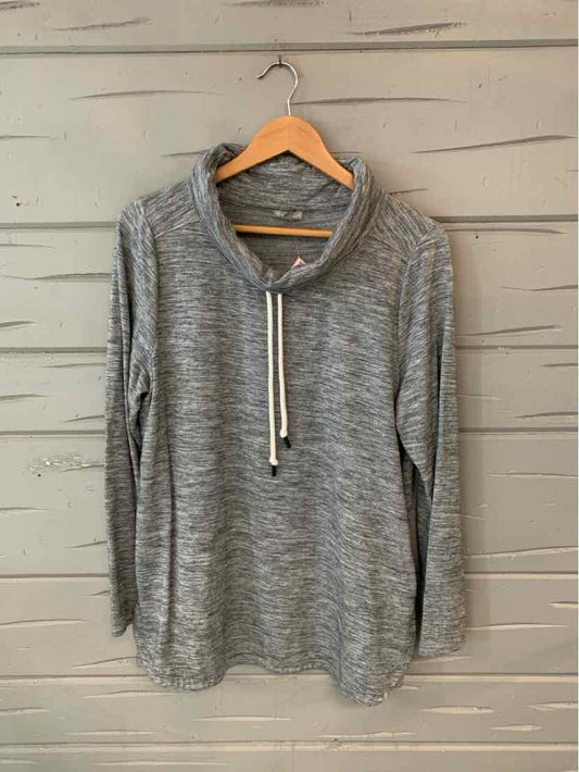 W TALBOTS GY Size LG T