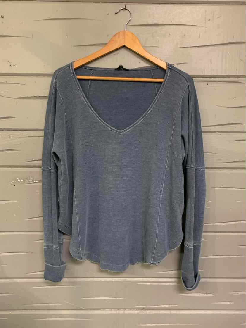 W LUCKY BRAND BL Size LG T