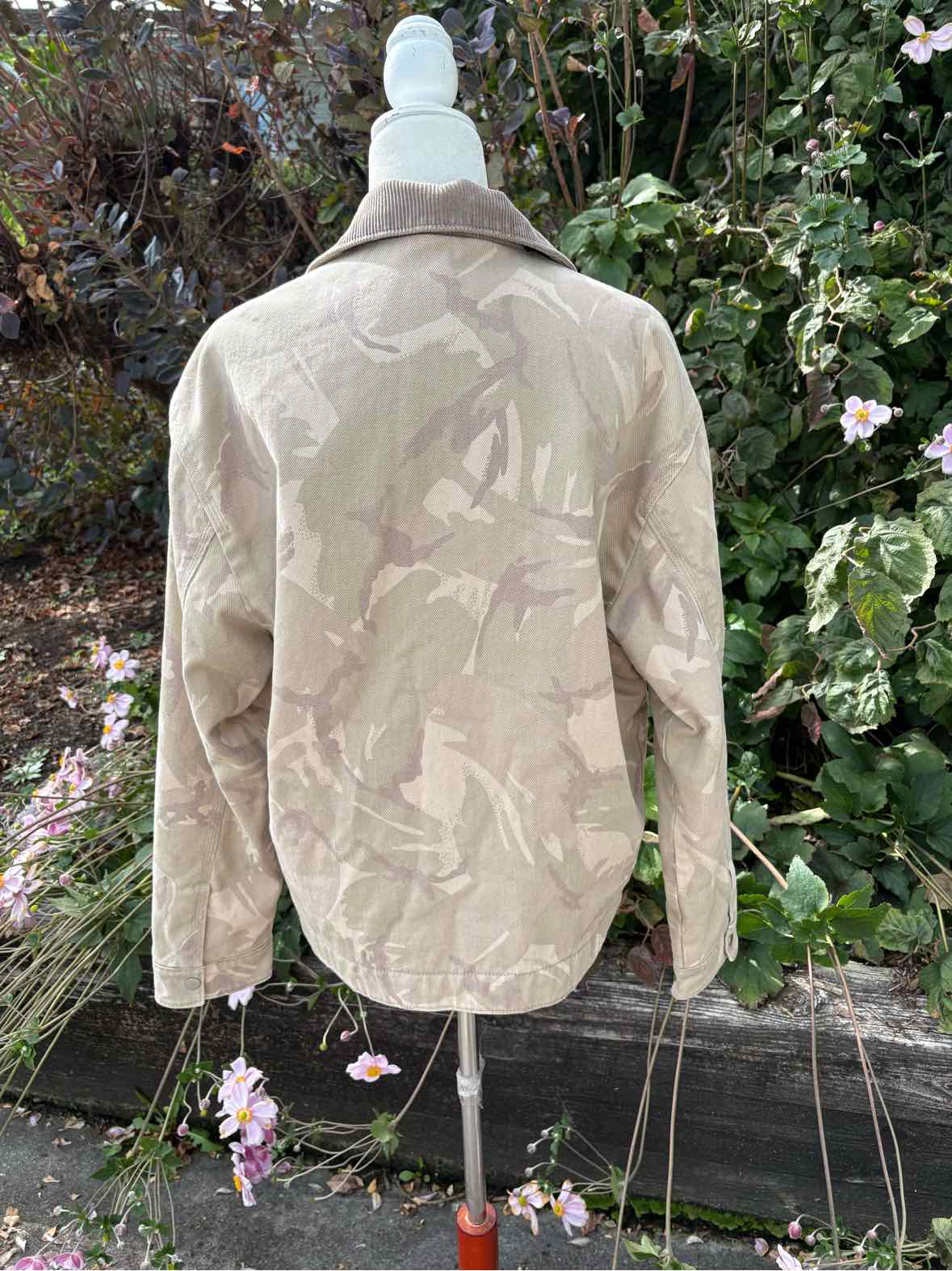 W ABERCROMBIE AND FITCH TAN Size LG OW