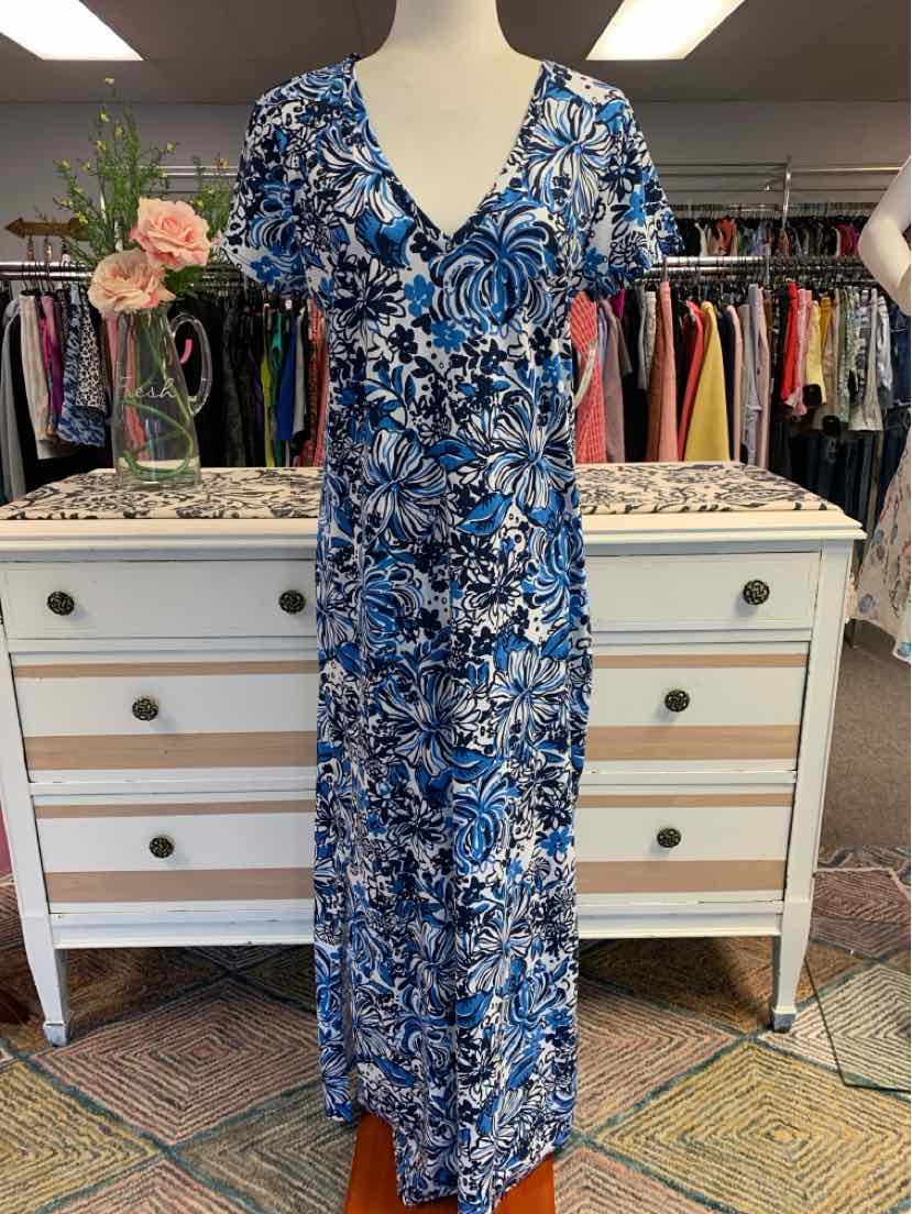 W LILLY PULITZER BL Size LG DR