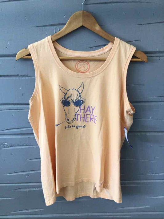 W LIFE IS GOOD OR Size LG T