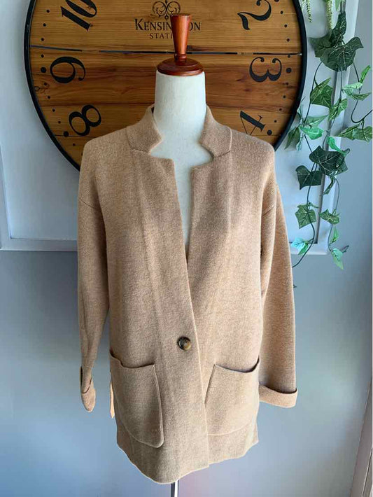 W TALBOTS TAN Size SM BLZ