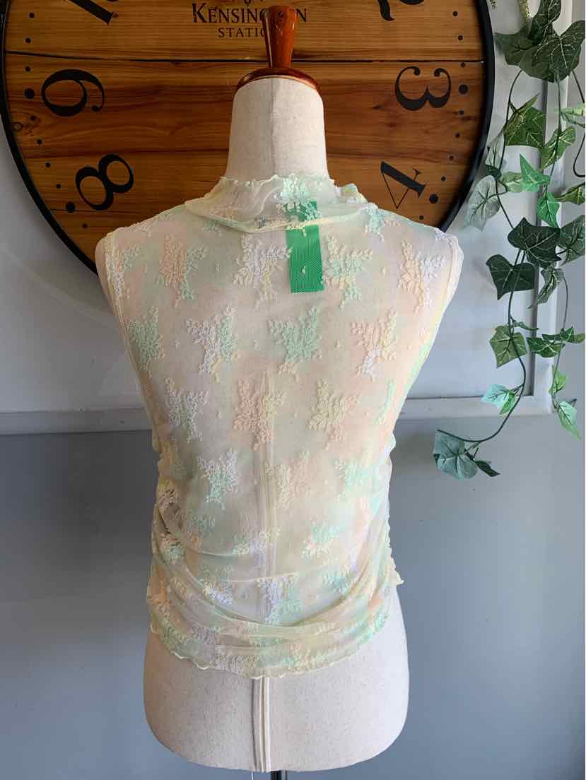 W FREE PEOPLE GR Size MED T