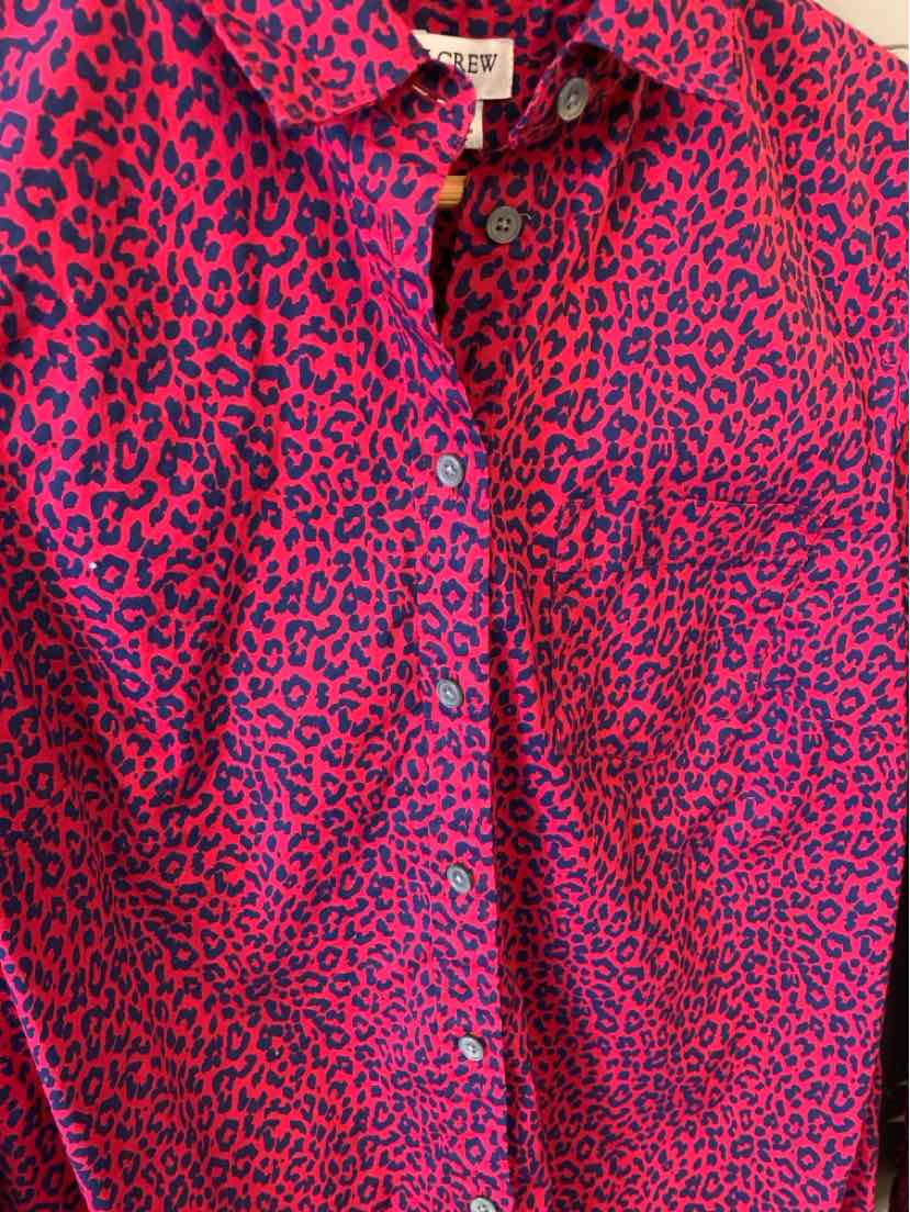 W JCREW FUCHSIA Size SM T