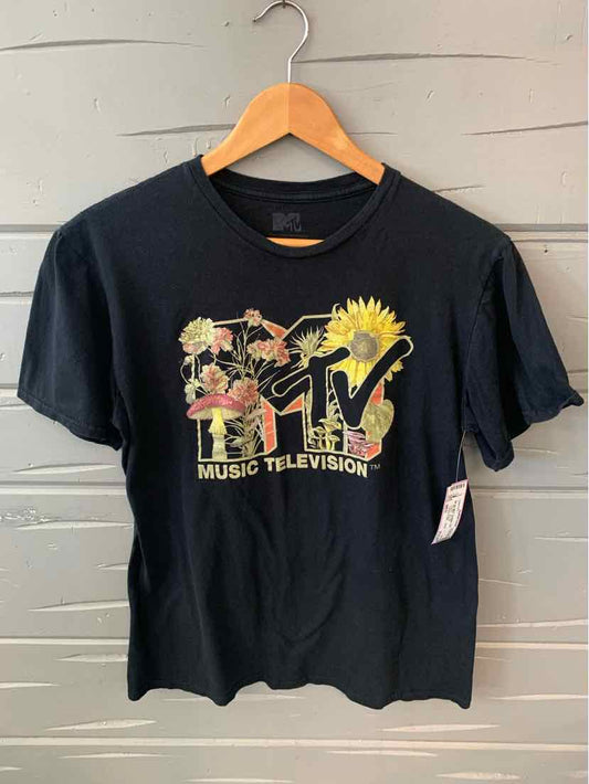 W MTV BK Size MED T
