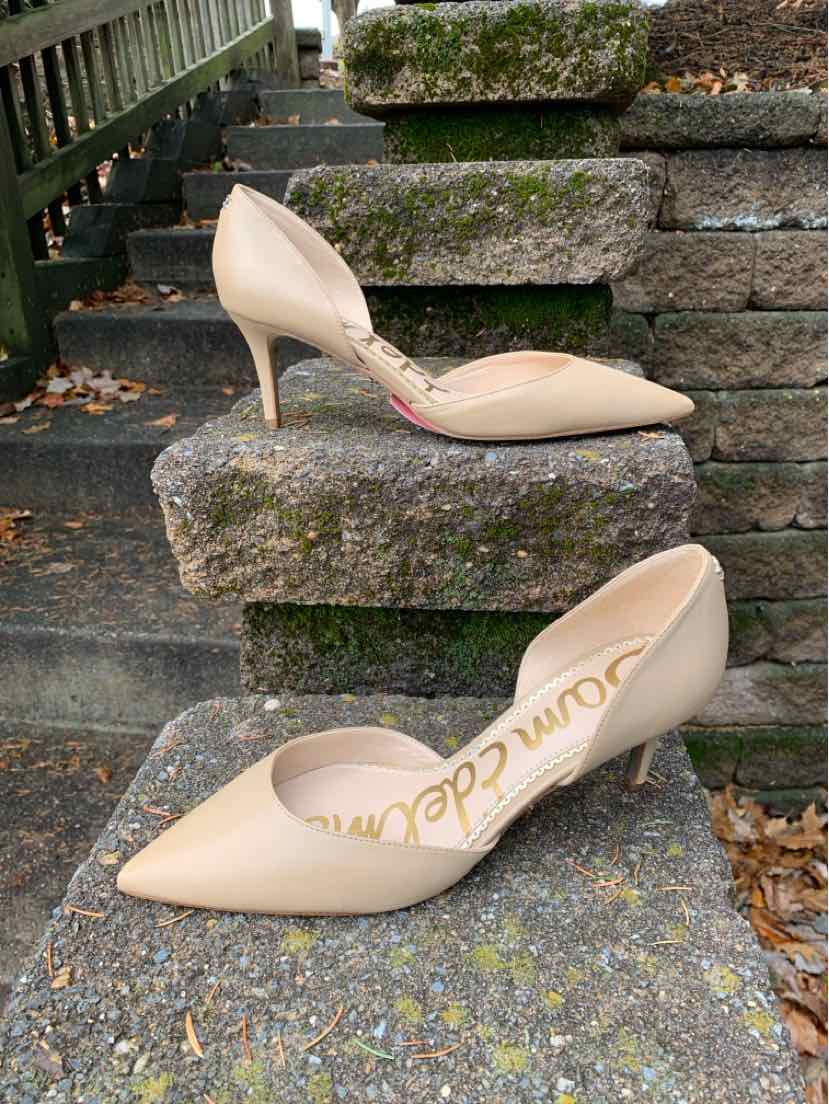 W SAM EDELMAN NUDE Size 9 SHOE
