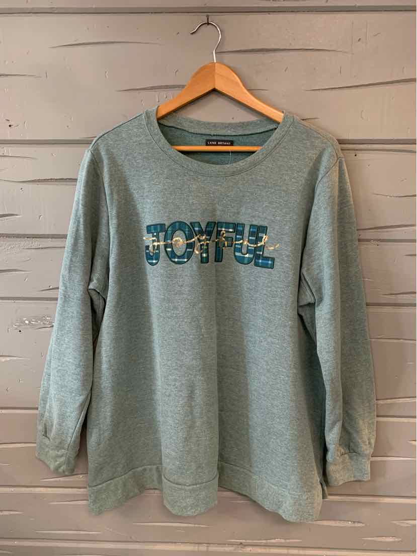 W LANE BRYANT GR Size 14/16 T