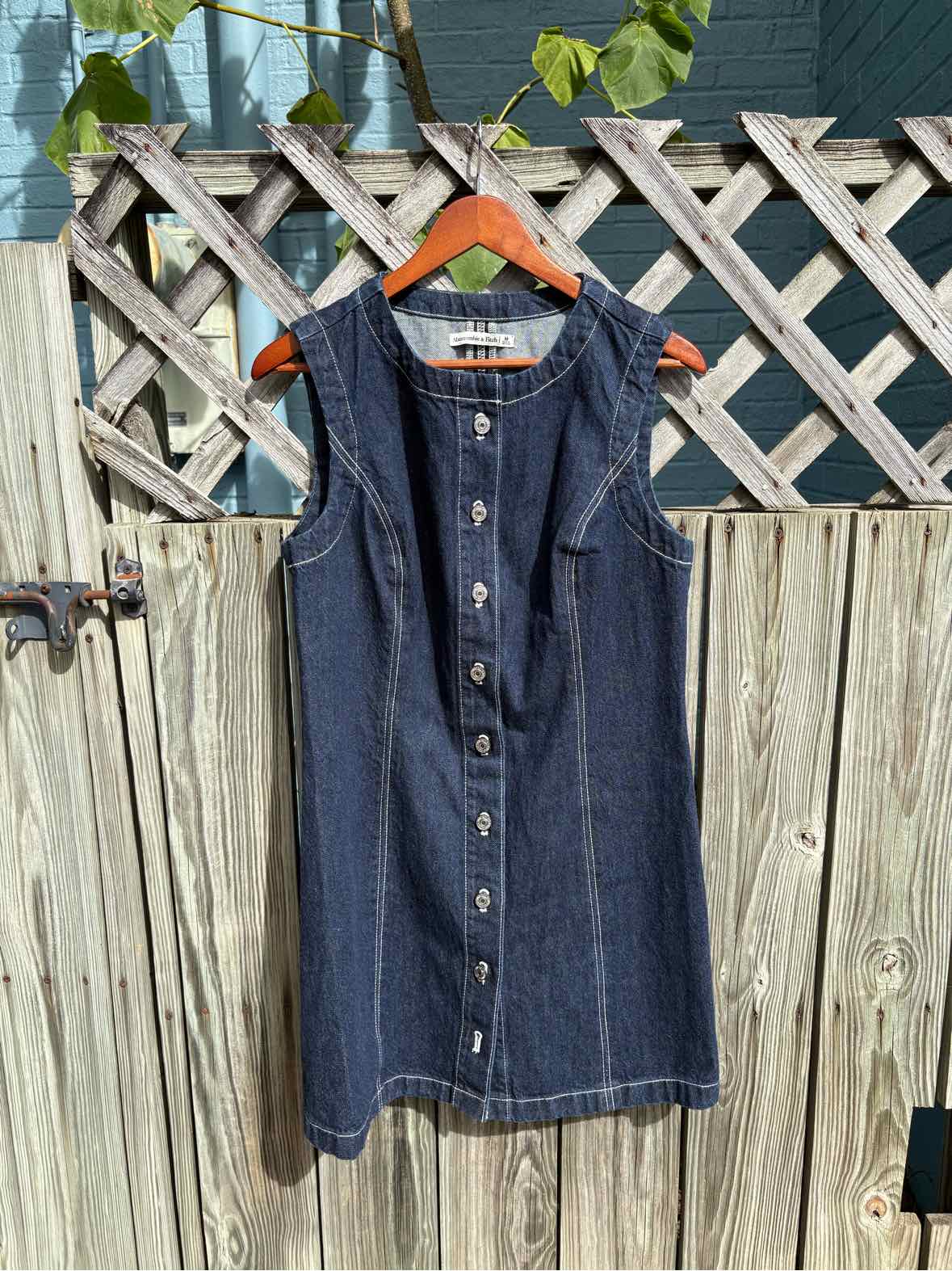 W ABERCROMBIE BL Size MED DR