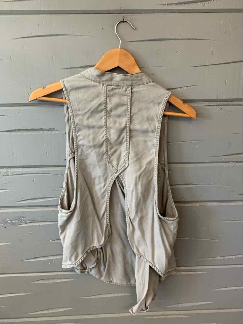 W FREE PEOPLE GY Size LG V