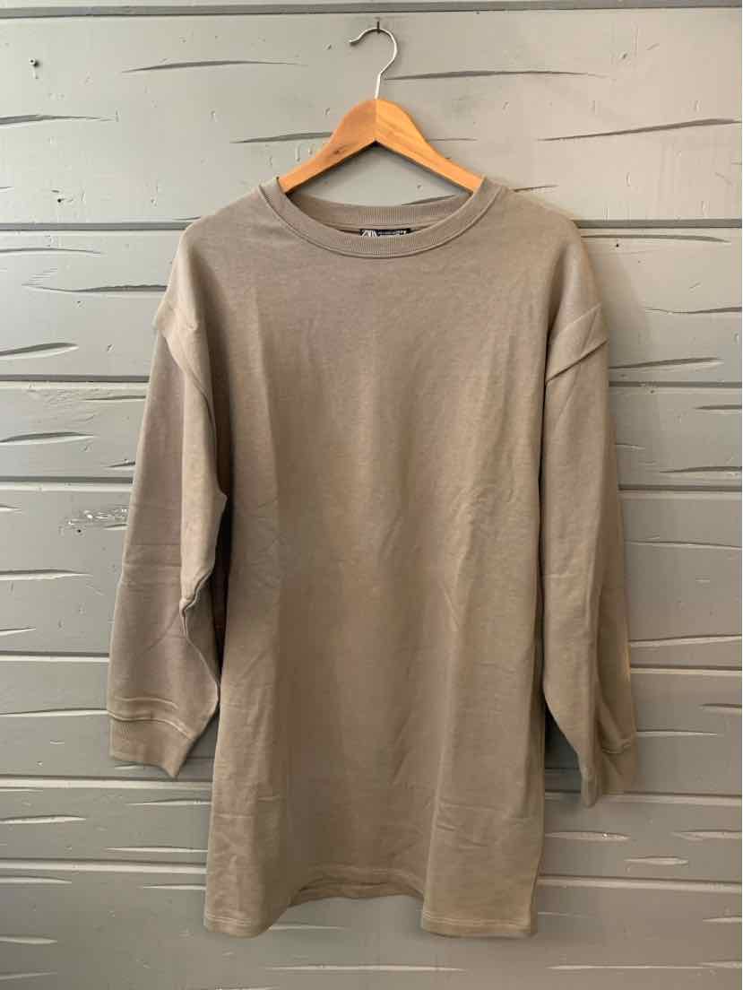 W ZARA BEIGE Size MED DR