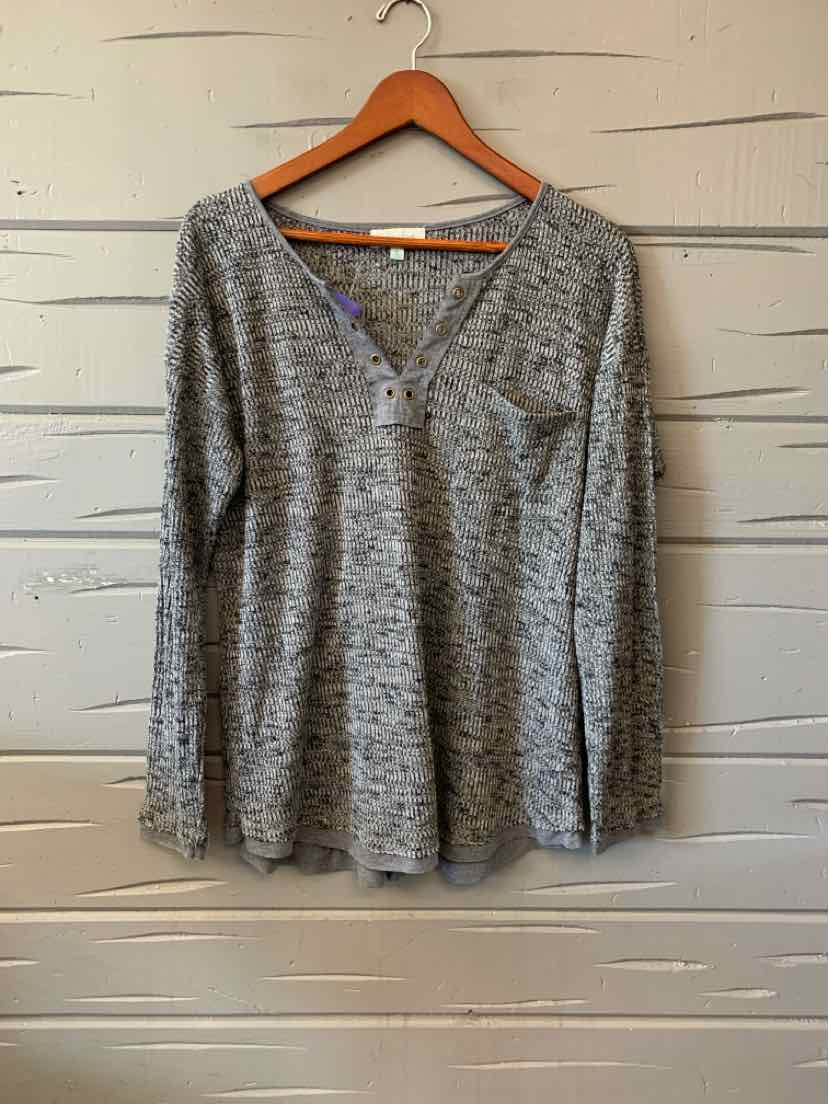 W GRACE & LACE GY Size LG T