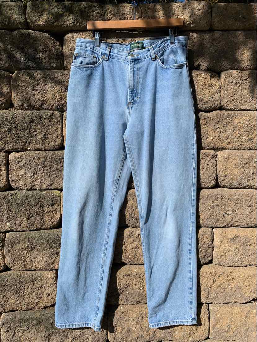 W LAUREN JEANS BL Size 14 J