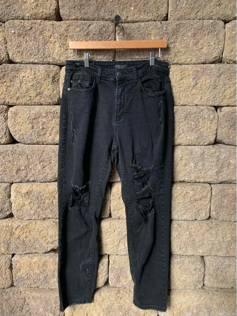 W JUDY BLUE BK Size 11 J