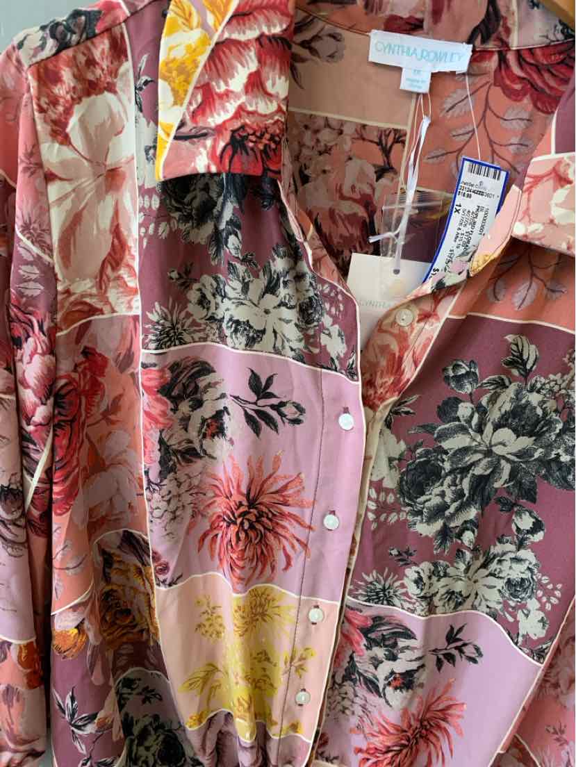 W CYNTHIA ROWLEY PK Size 1X BL