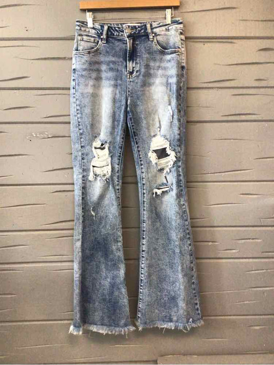 W RISEN JEANS BL Size 8 J