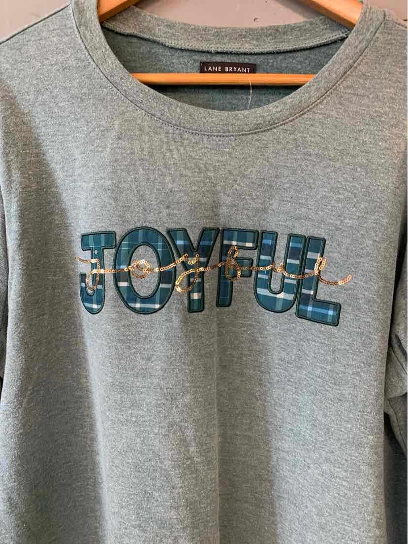 W LANE BRYANT GR Size 14/16 T