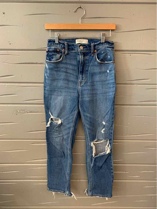 W ABERCROMBIE AND FITCH BL Size 4 J