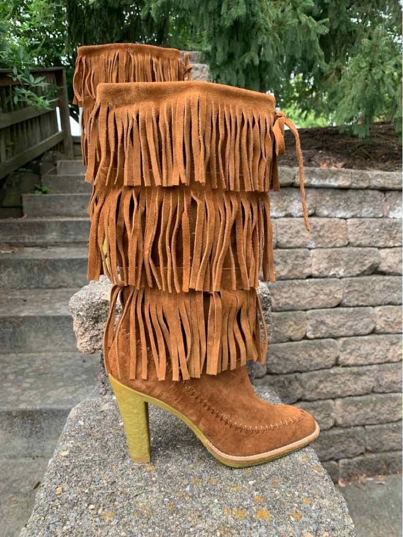 W MICHAEL KORS BR Size 8 BOOT