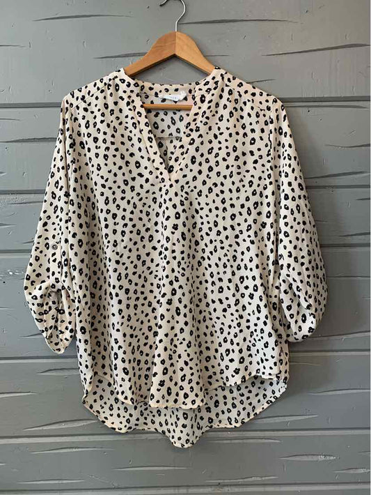 W LUSH BEIGE Size LG T