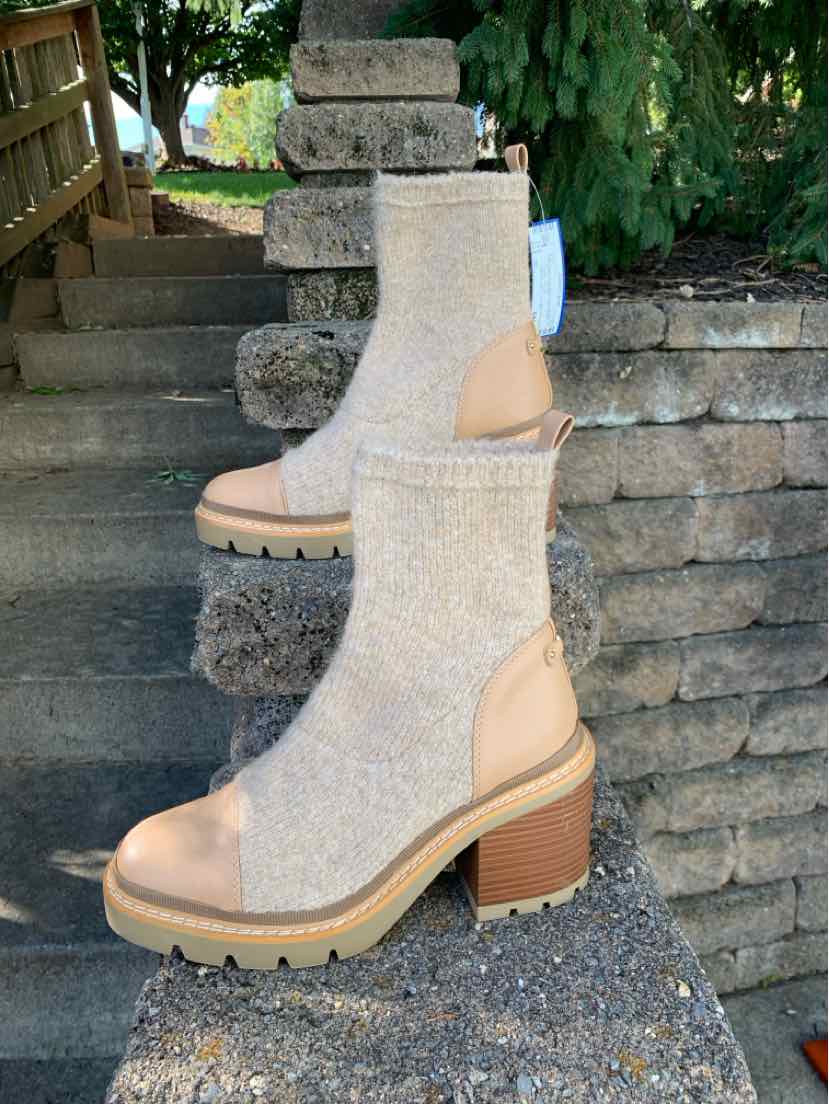 W SAM EDELMAN TAN Size 10 BOOT