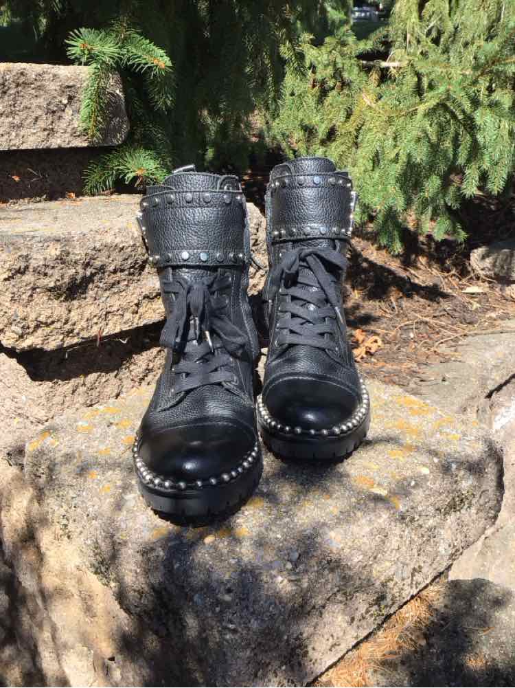 W SAM EDELMAN BK Size 6 BOOT
