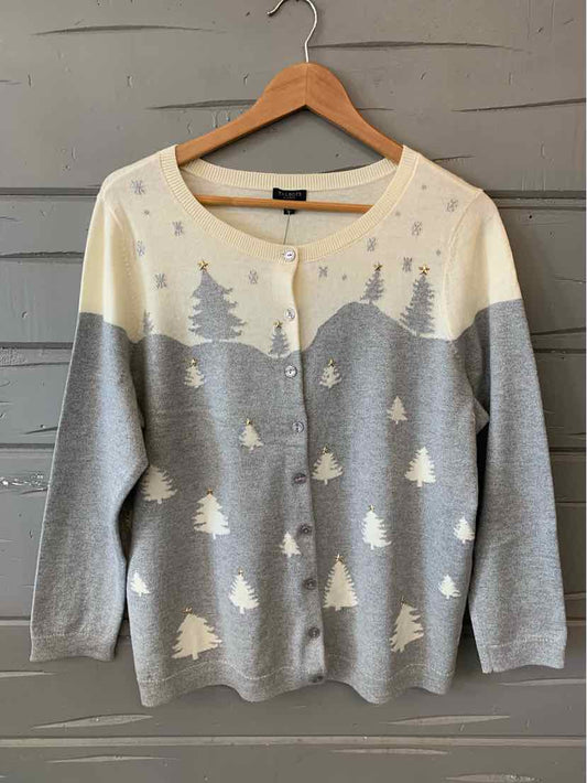 W TALBOTS GY Size 1XP SW