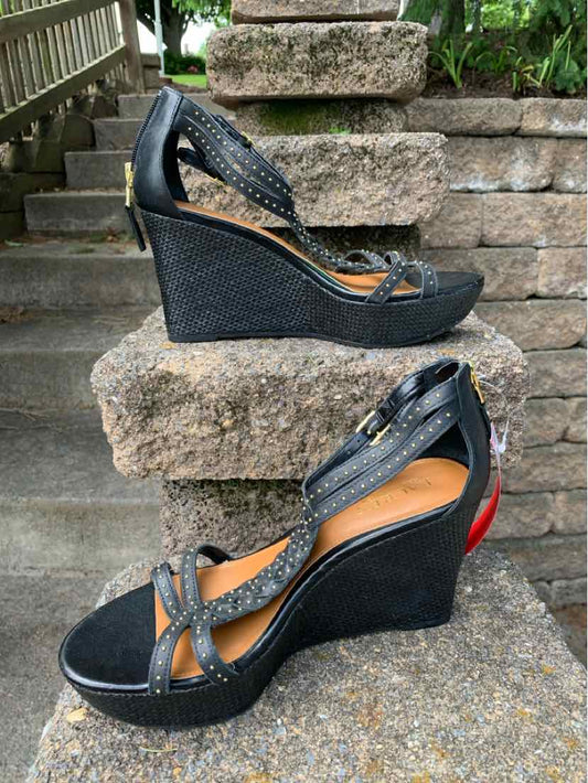 W RALPH LAUREN BK Size 8.5 SHOE