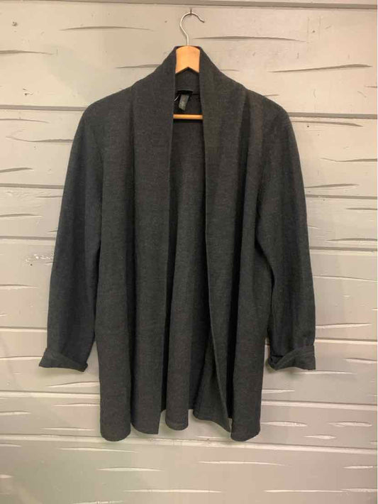W EILEEN FISHER GY Size LG SW
