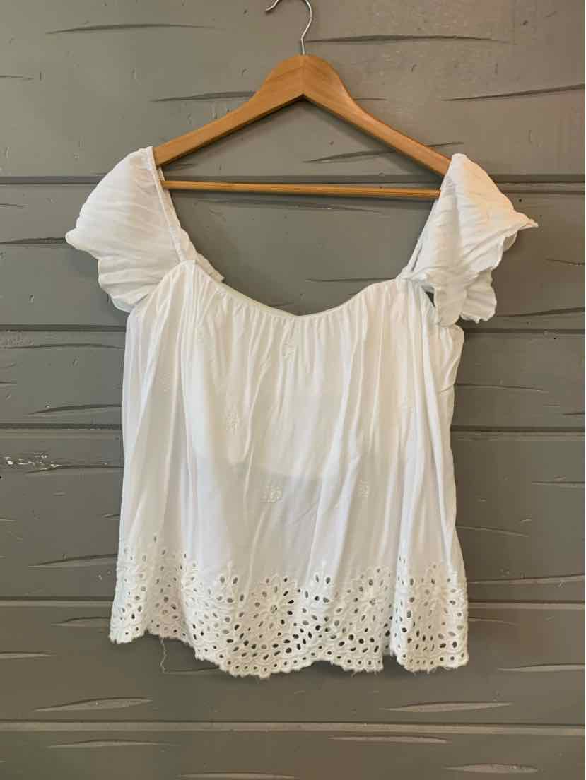 W BLUE RAIN WH Size LG T