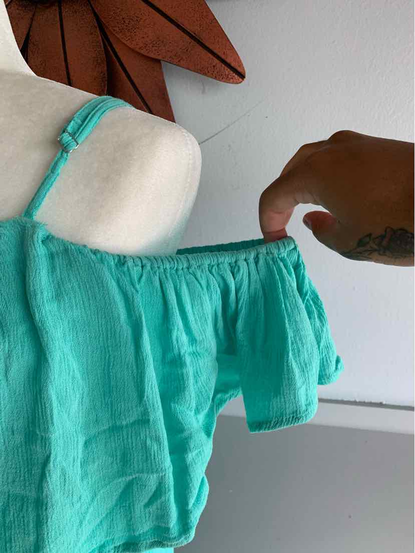 W MNG TEAL Size MED DR