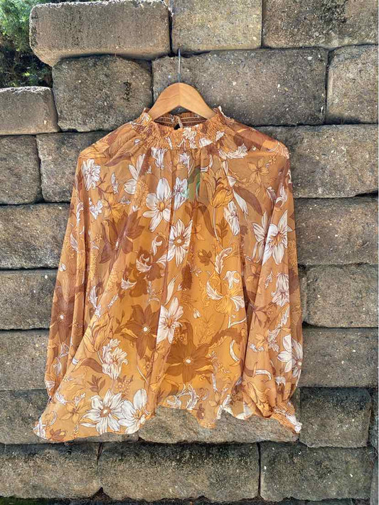 W LOVE COLETTE TAN Size SM T