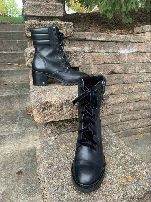 W COACH BK Size 9.5 BOOT